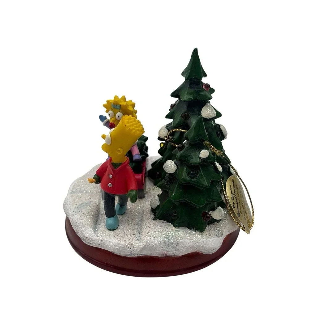 The Simpsons Bradford Christmas Ornament Illuminated 